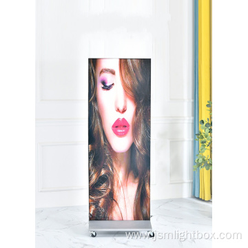 10cm Frameless Vertical Fabric Advertising Light Box